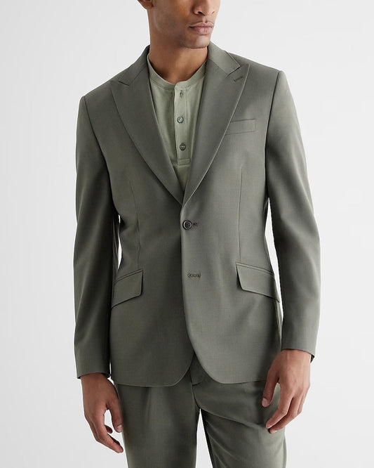 Men's Olive Green Tuxedo Suit