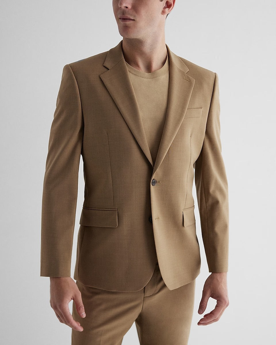 Men's Sesame Color Tuxedo Suit