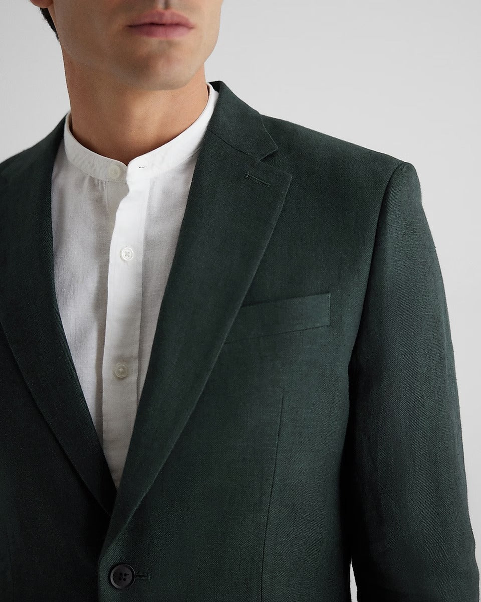 Men's Trendy Emerald Tuxedo Suit