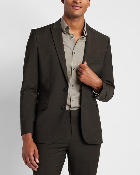 Men's Iconic Olive Color Tuxedo Suit