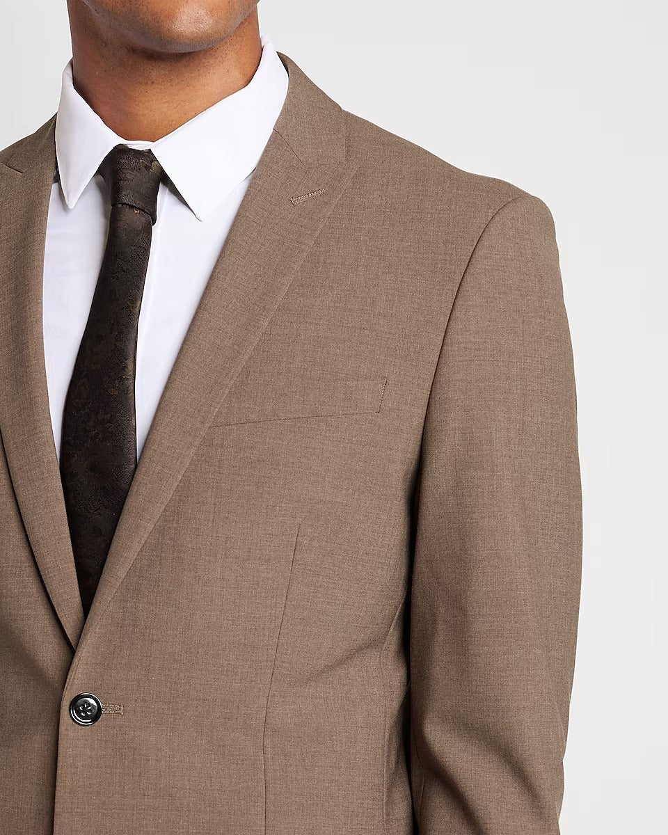 Men's Vintage Brown Tuxedo Suit