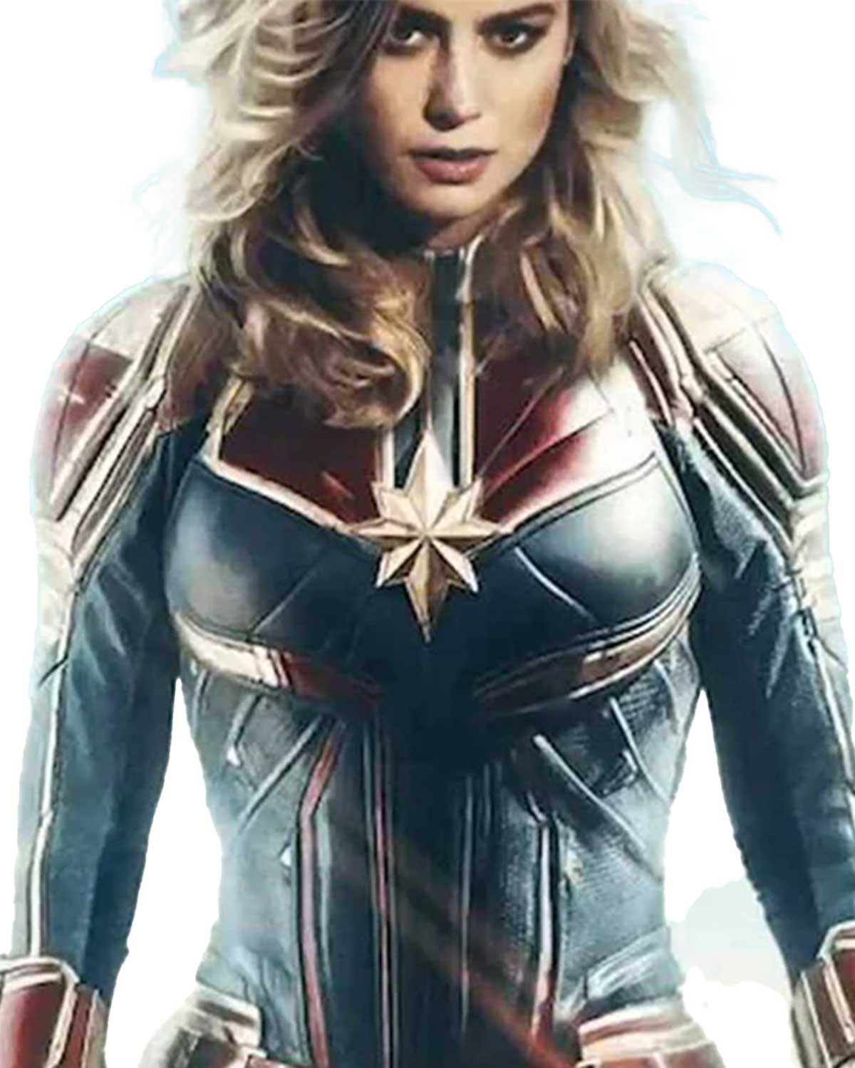 Avengers Endgame Captain Marvel Leather Jacket