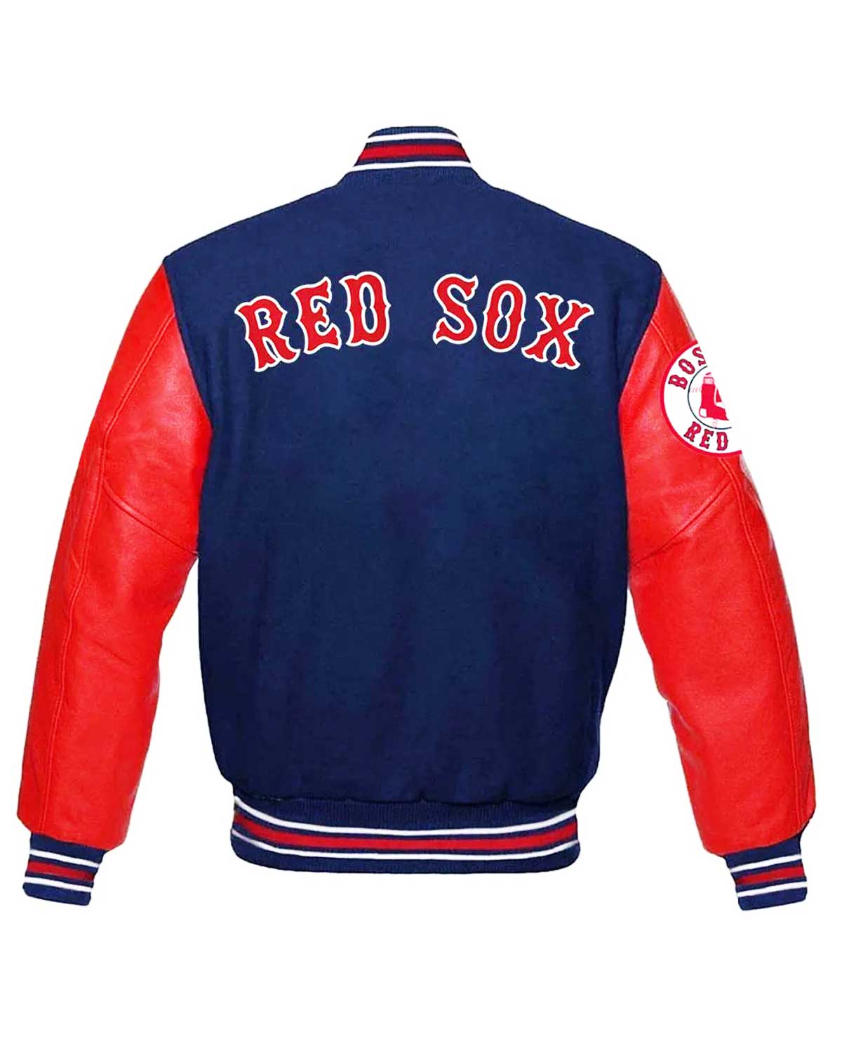 Boston Red Sox Letterman Red and Blue Jacket