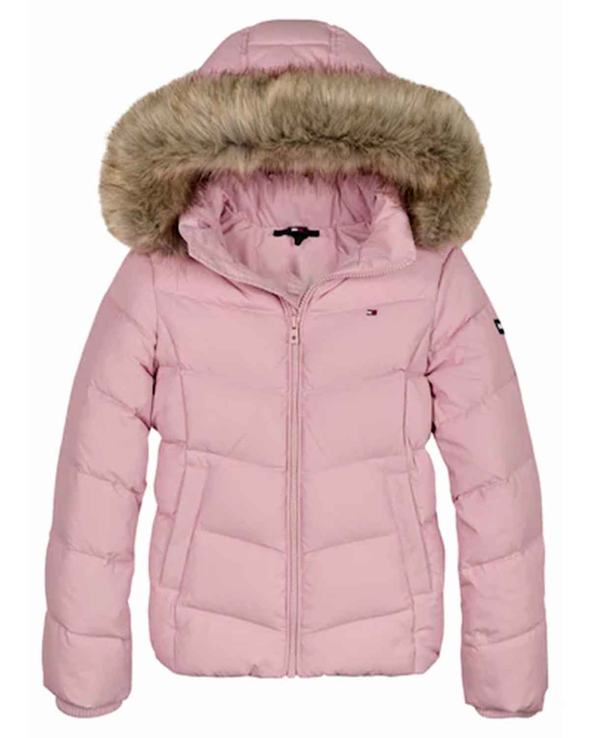 Tommy Hilfiger Pink Essential Down Jacket