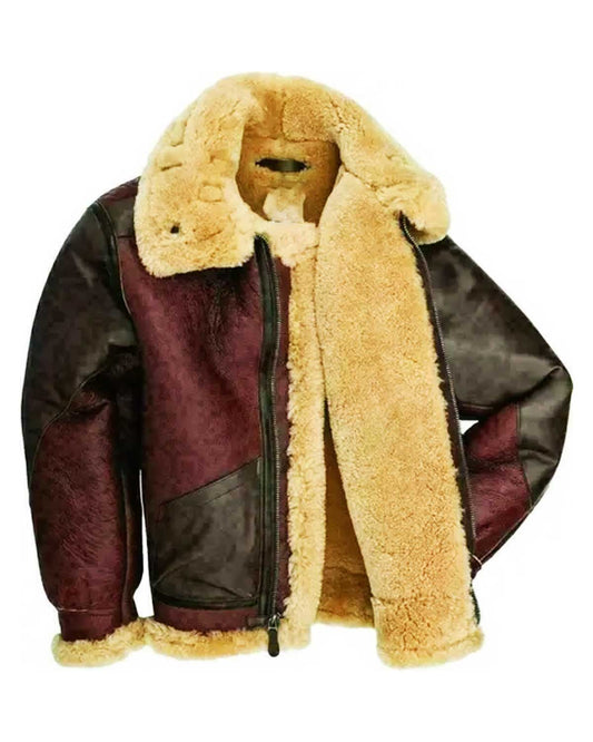 RAF Cockpit Aviator B3 Shearling Jacket
