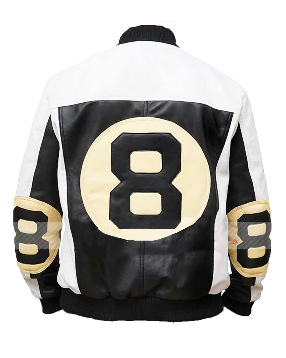 Mohammed Amer Black Adam Bomber Leather Jacket