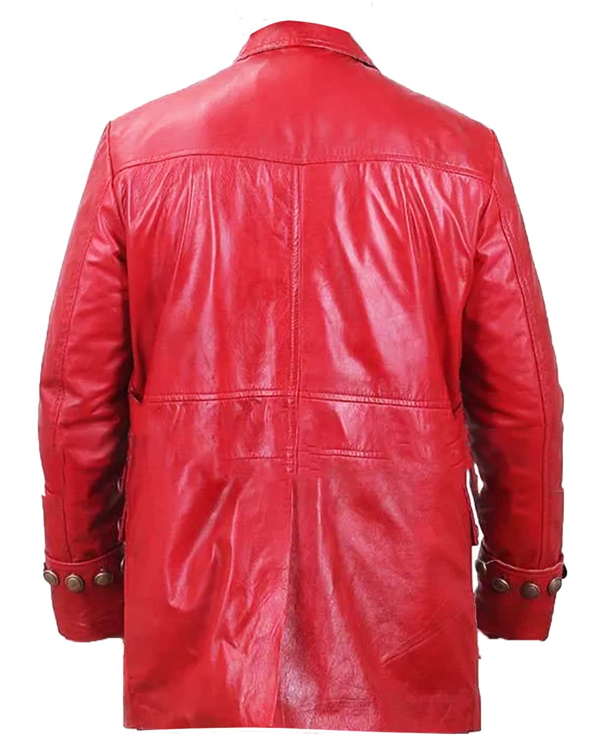 Luke Evans Beauty and The Beast Gaston Leather Coat