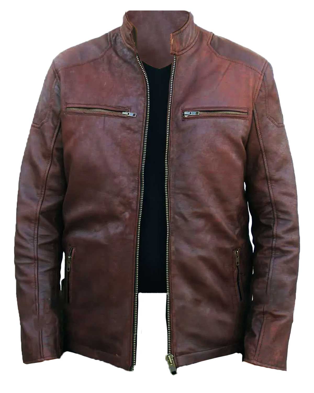Civil War Steve Rogers Brown Jacket