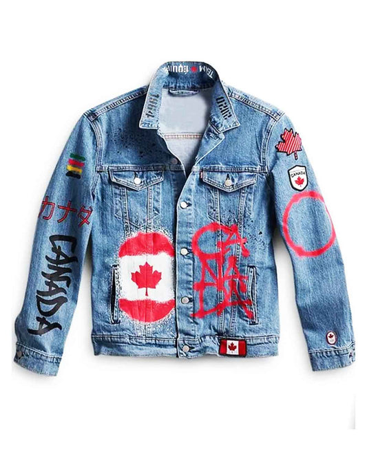 Denim Olympic 2021 Canada Jacket
