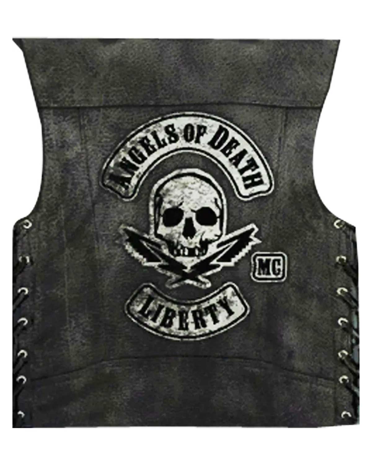 Angels of Death Liberty MC GTA Leather Vest