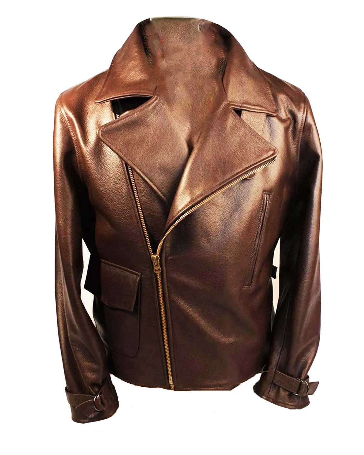 Captain America The First Avenger Chris Evans Brown Leather Jacket