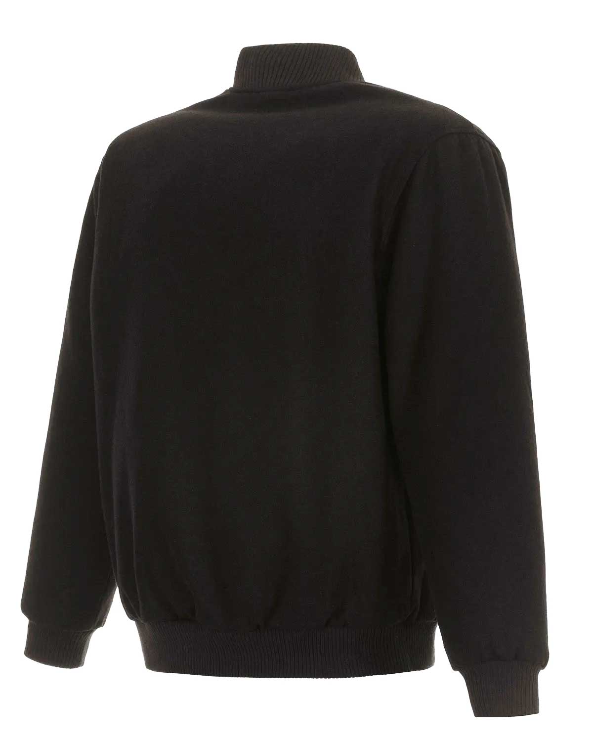 Colorado Rockies Bomber Black Wool Jacket