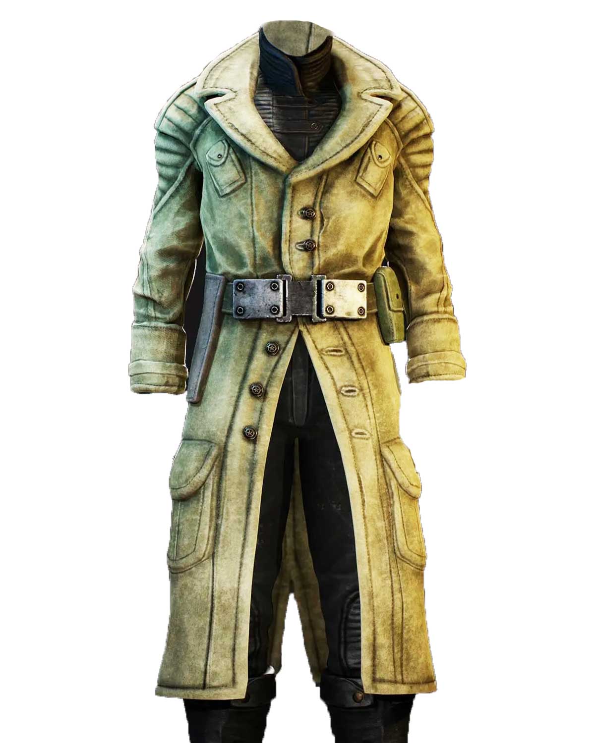Colonel Autumn Fallout 3 Green Coat