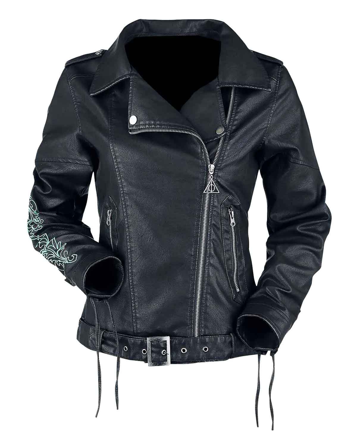 Death Eater Leather Biker Jacket