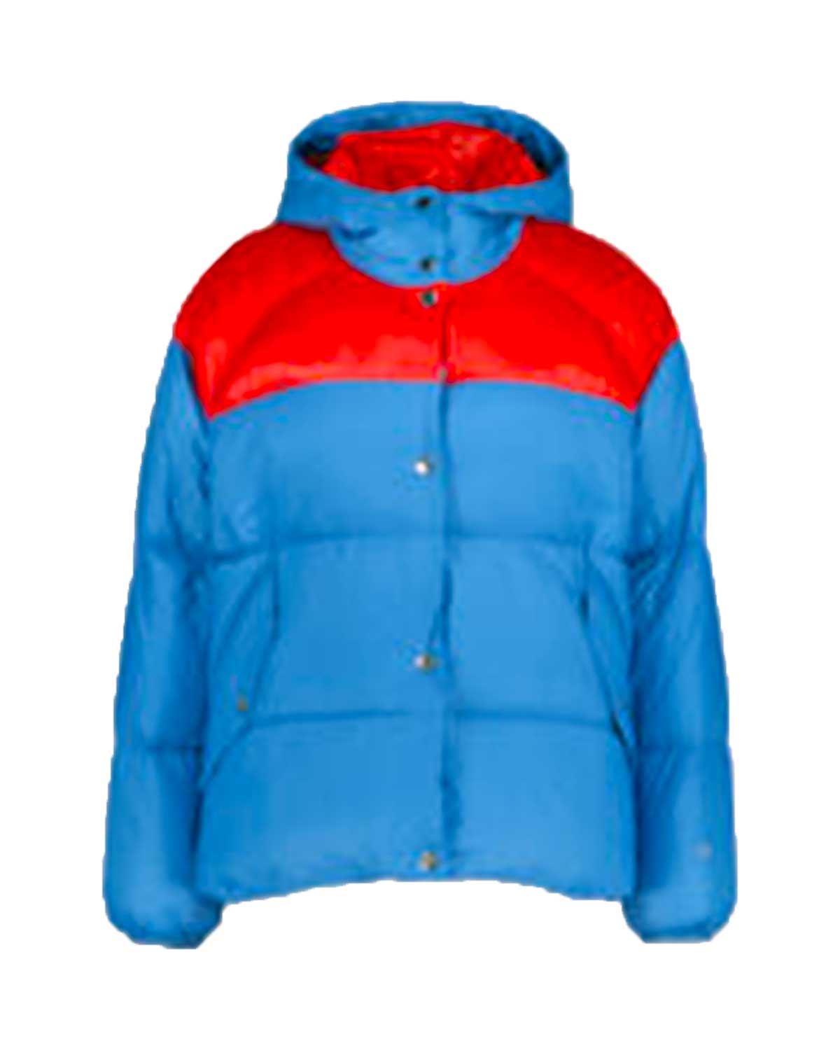 Chicago Fire Season 10 Kara Killmer Royal Blue Puffer Jacket
