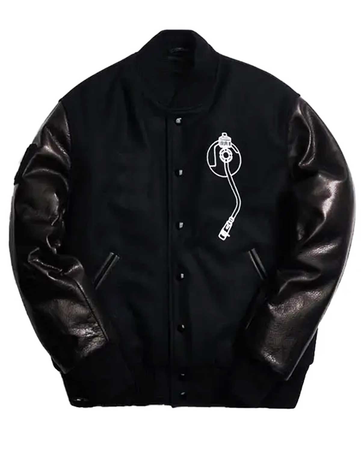 Def Jam Black Varsity Jacket