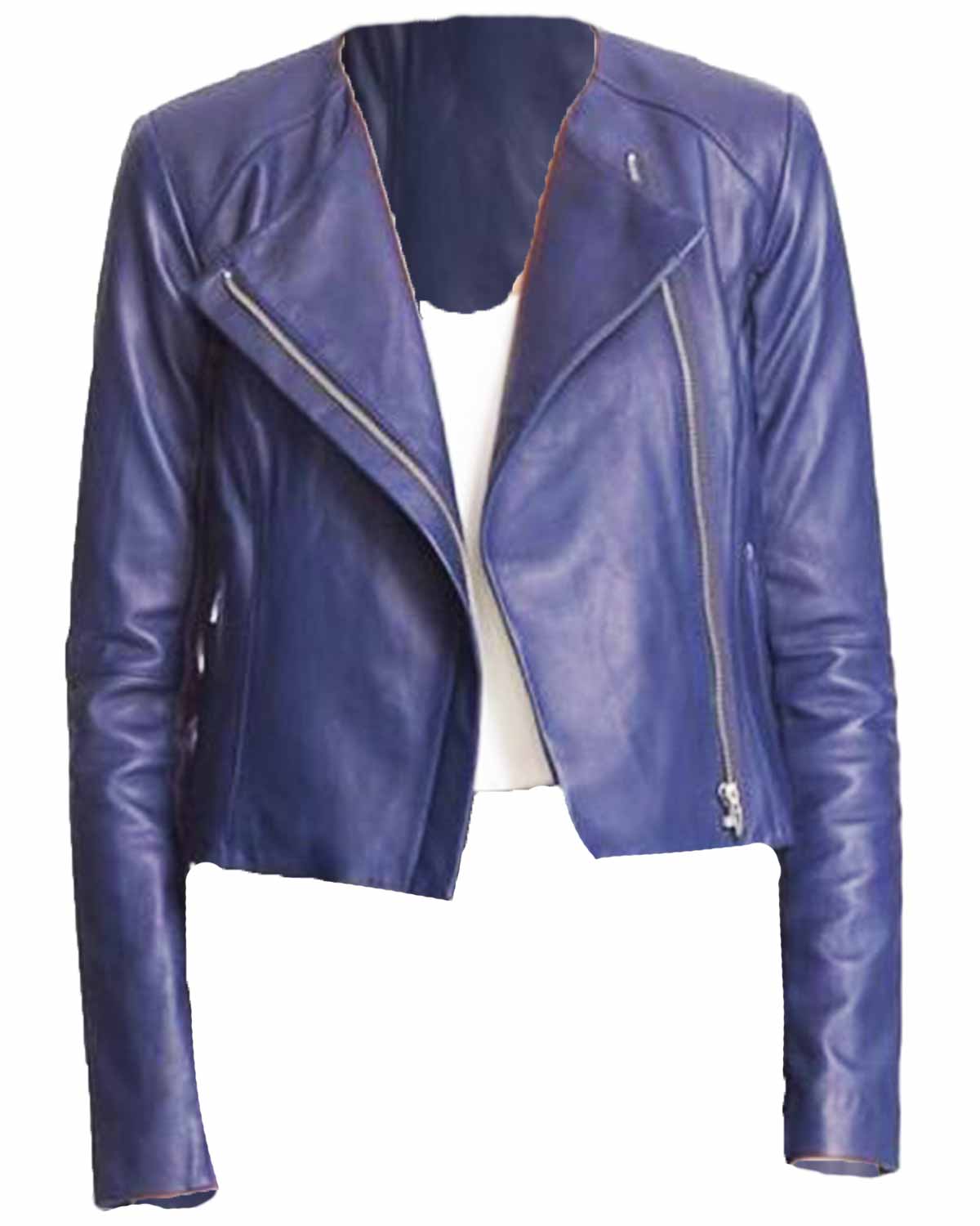 Felicity Smoak Overwatch Arrow Blue Jacket