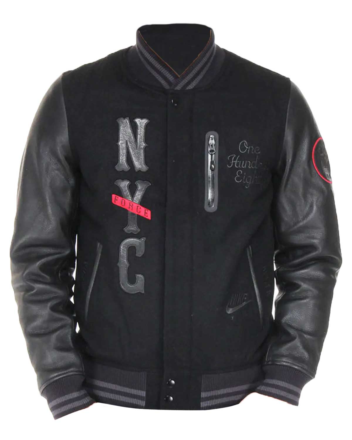 BB Infamous Destroyer Air Force NYC Letterman Jacket