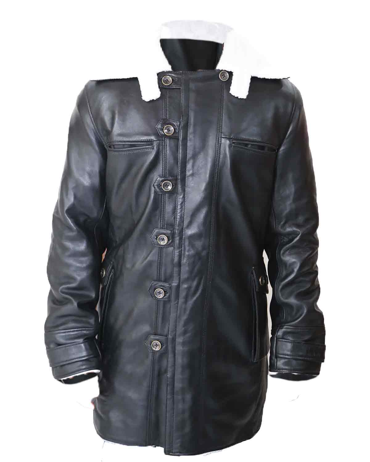 The Dark Knight Rises Tom Hardy Bane Black Coat