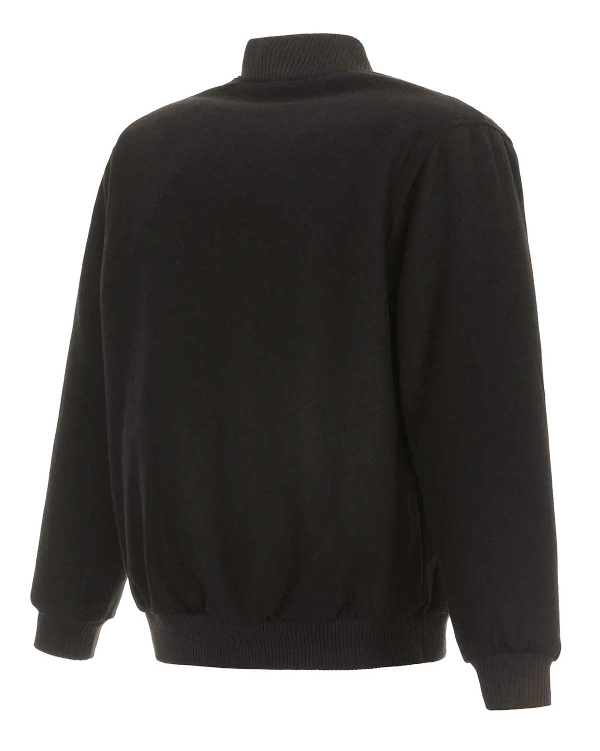 Baltimore Ravens Bomber Black Wool Jacket
