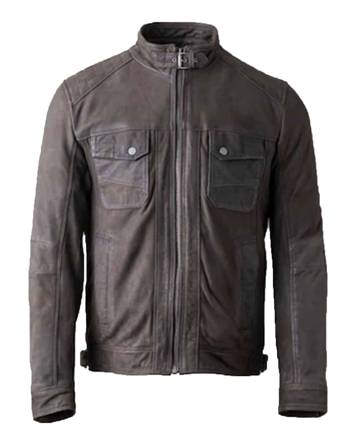 Lakeland Leather Wansfell Leather Biker Jacket