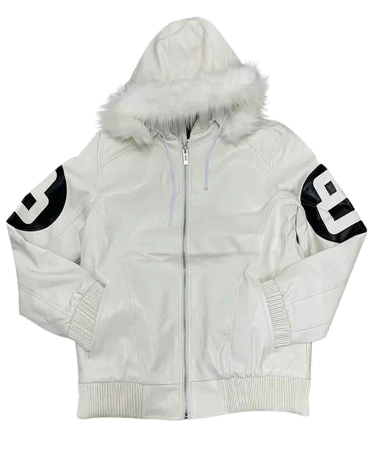 Robert Phillipe White 8 Ball Jacket