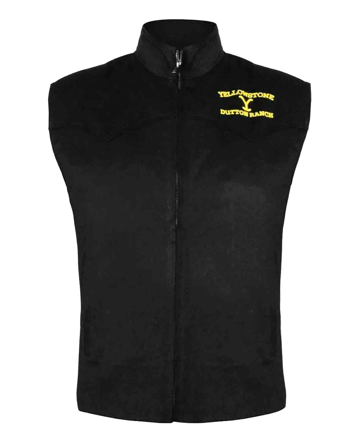 Yellowstone John Dutton Black Vest