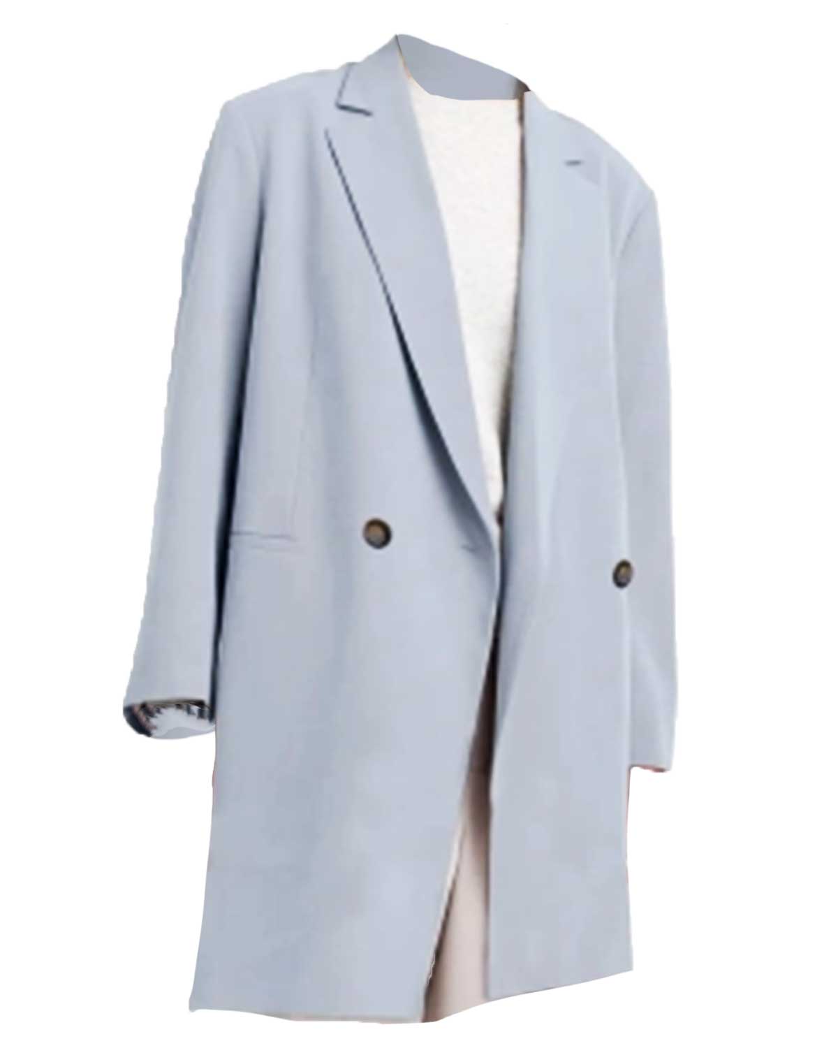 Archangel Gabriel Good Omens Wool Coat