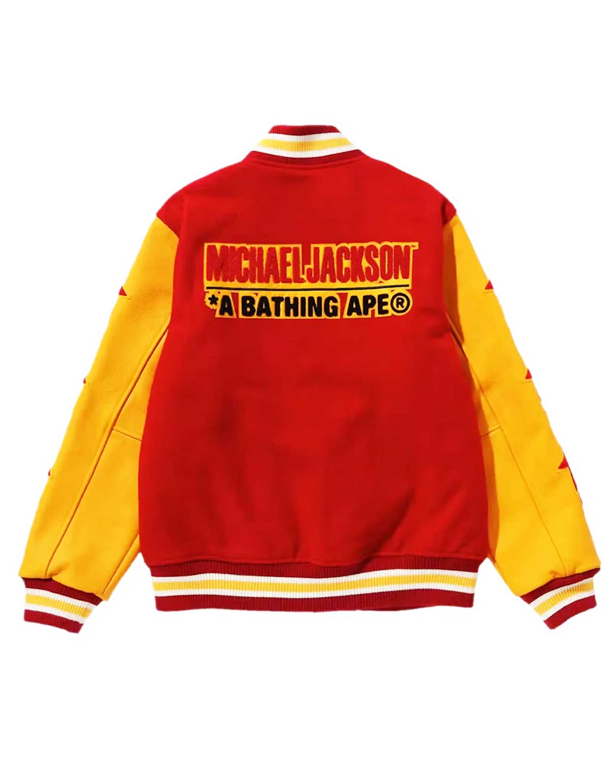 Bape Michael Jackson Varsity Jacket