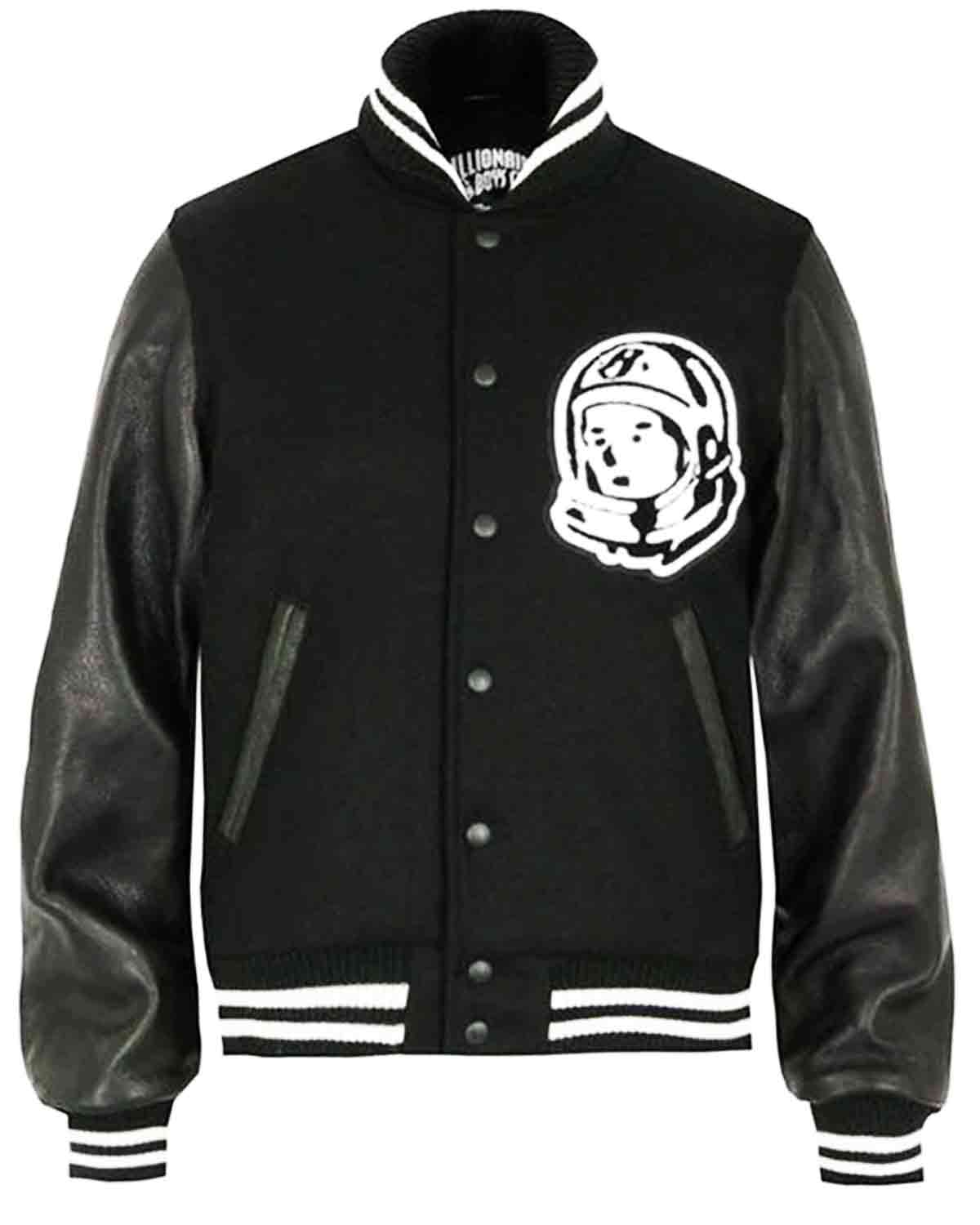 Billionaire Boys Club Striped Logo Bomber Jacket