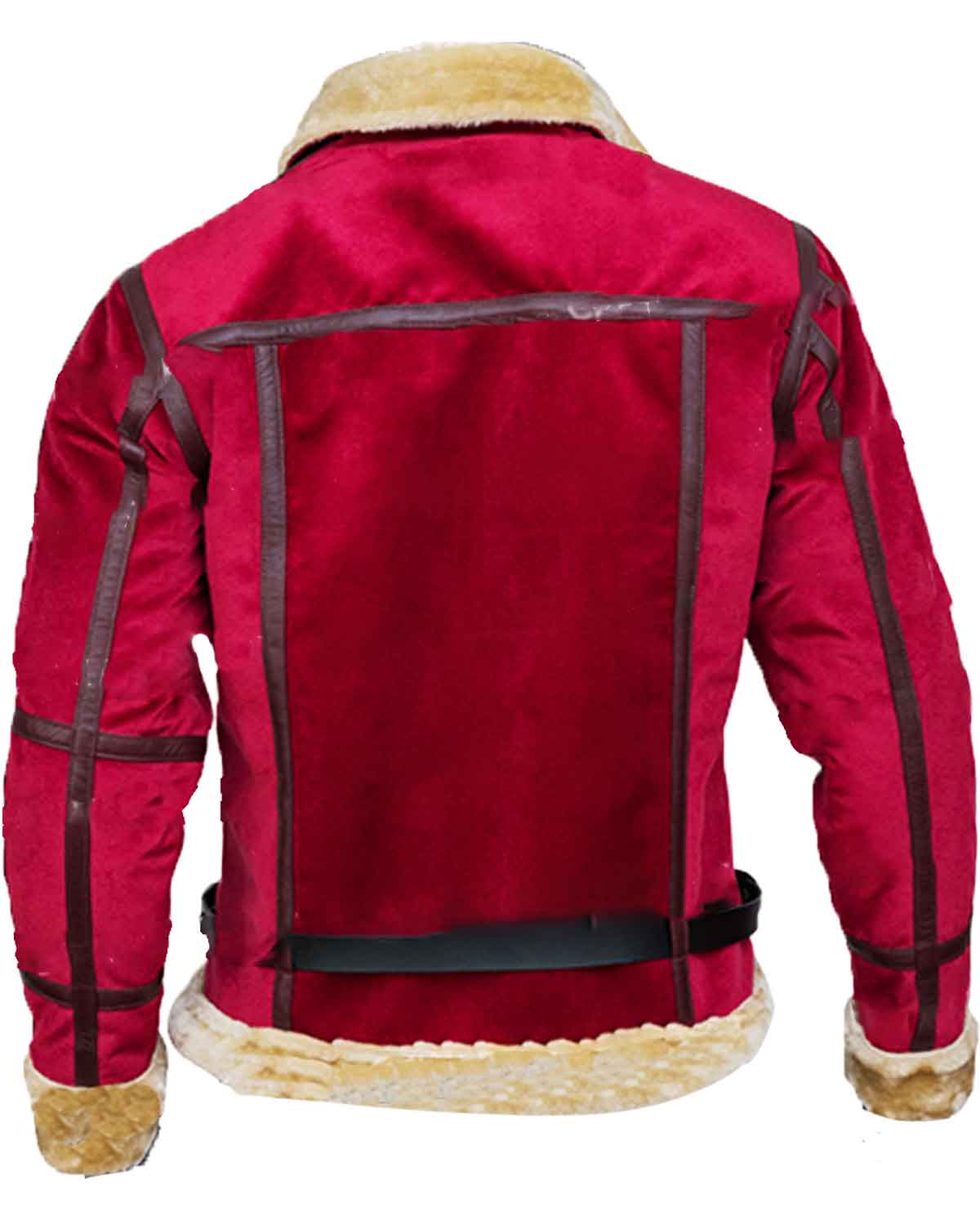 Spirited 2022 Ryan Reynolds Red Suede Jacket