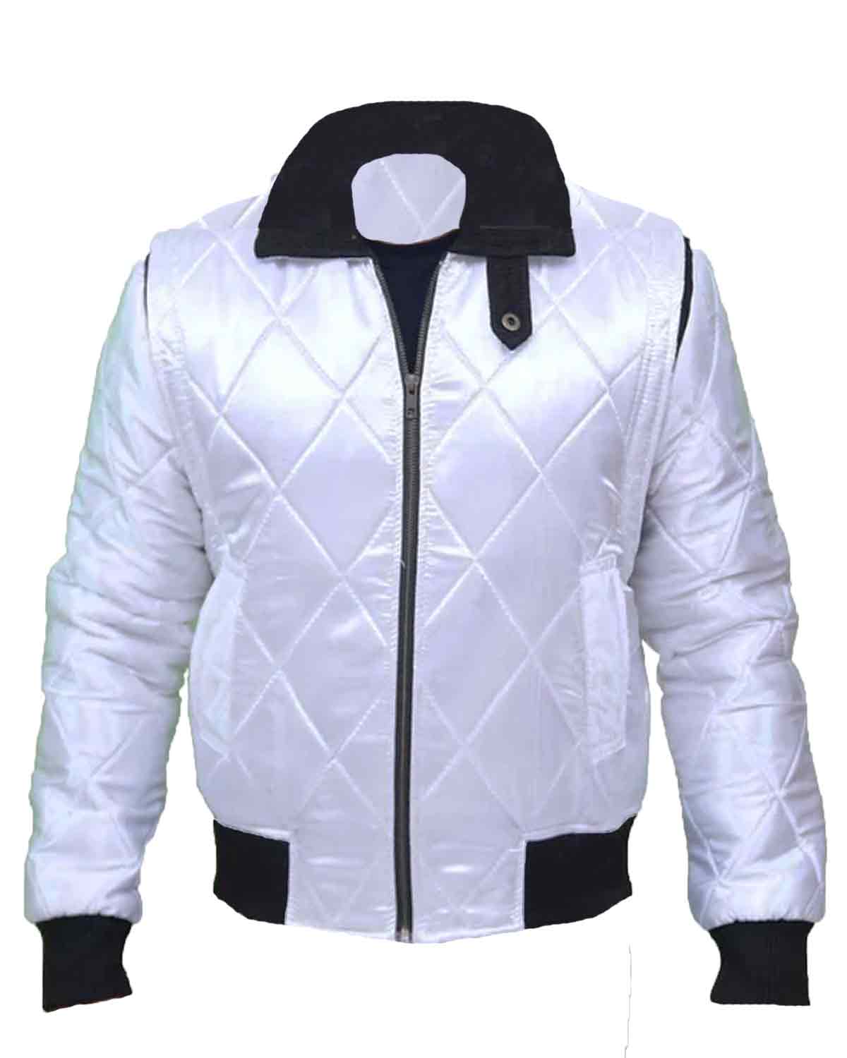 Drive Scorpion Ryan Gosling White Jacket