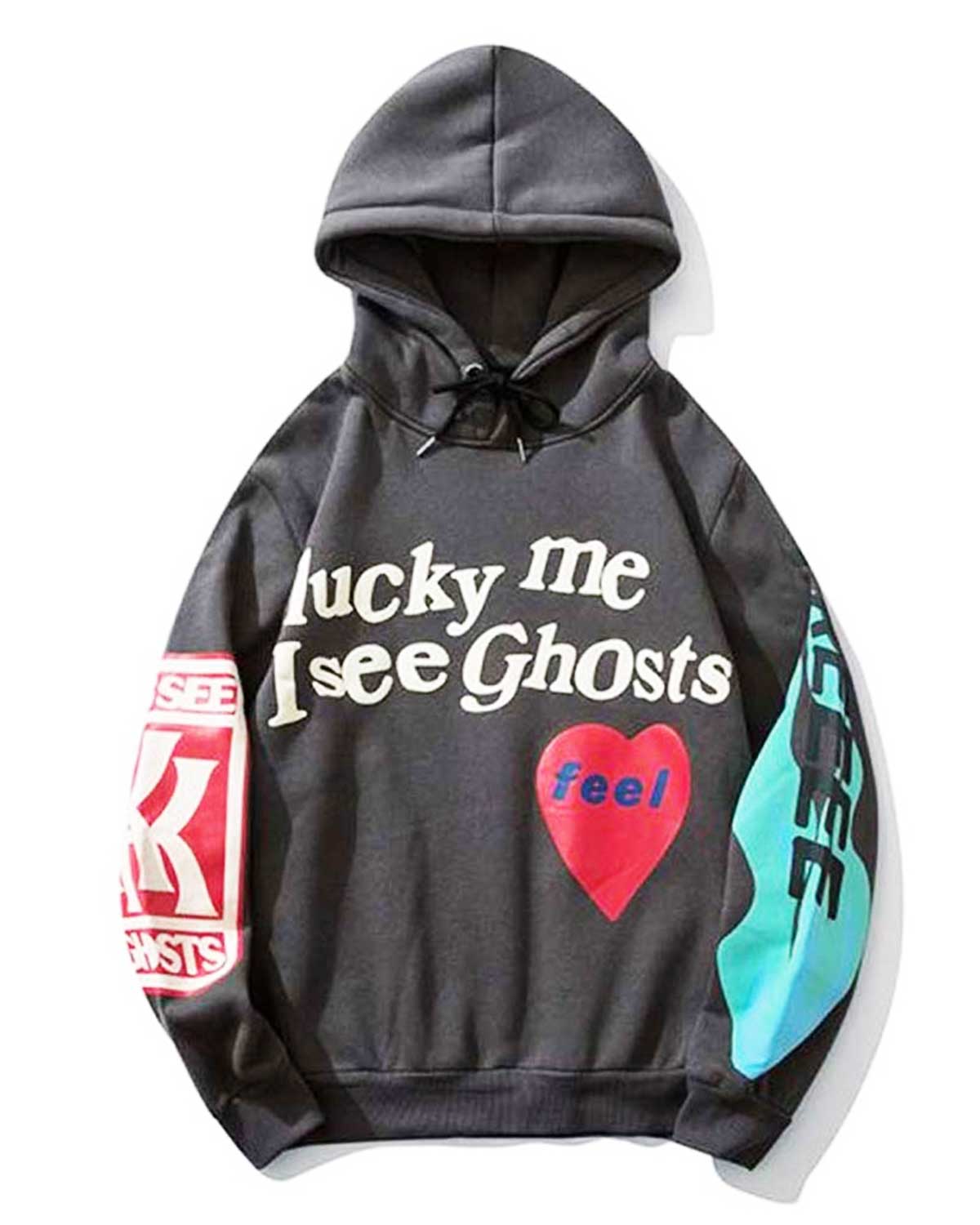 Lucky Me I See Ghosts Hoodie