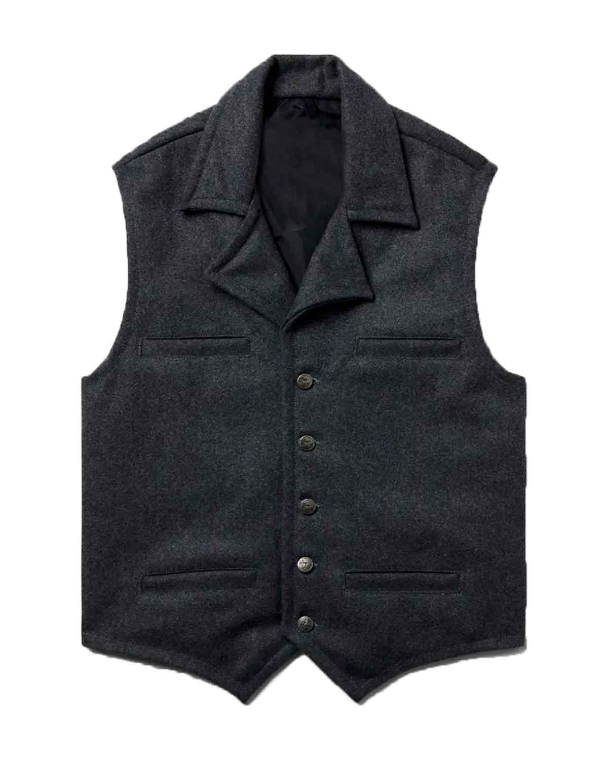 Men’s Wool Cowboy Western Vest
