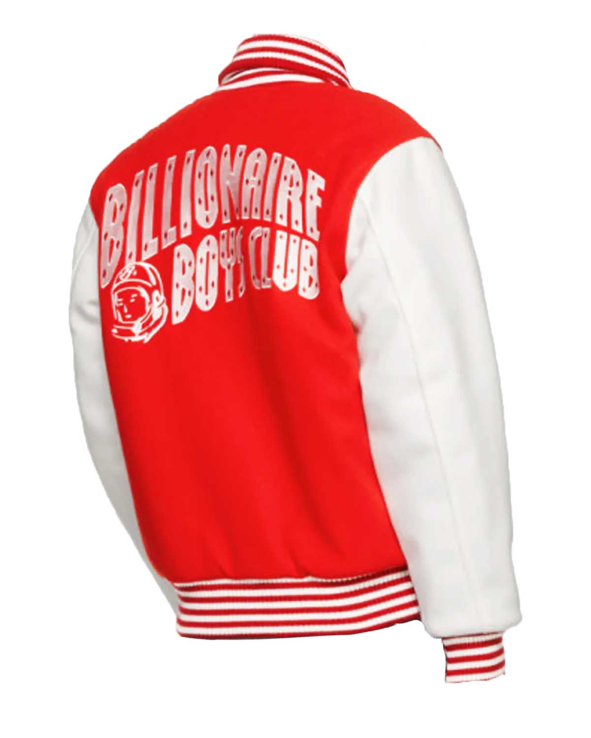 BBC Varsity Red and White Jacket