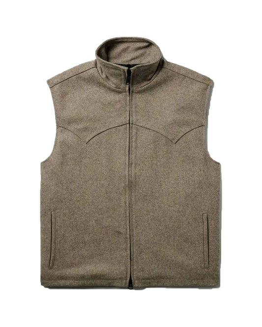 Men’s Classic Wool Cowboy Western Vest