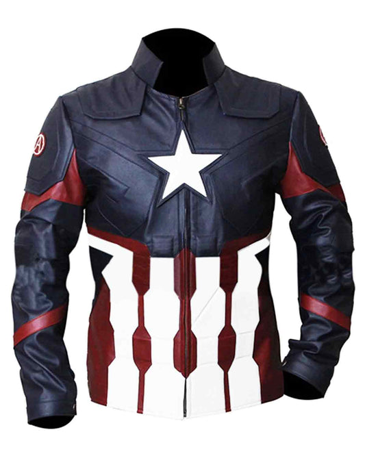 Captain America Avengers Infinity War Leather Jacket