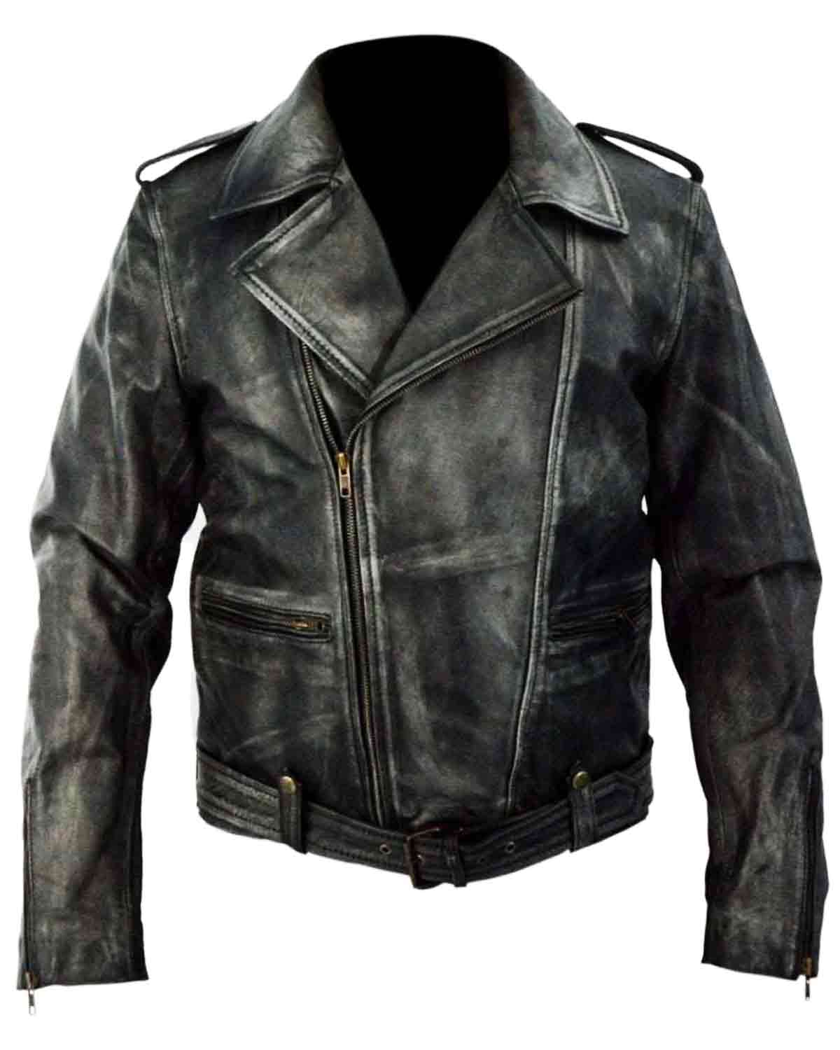 Captain Marvel Carol Danvers Biker Leather Jacket