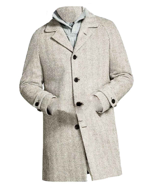 Daniel Craig Knives Out Wool Coat