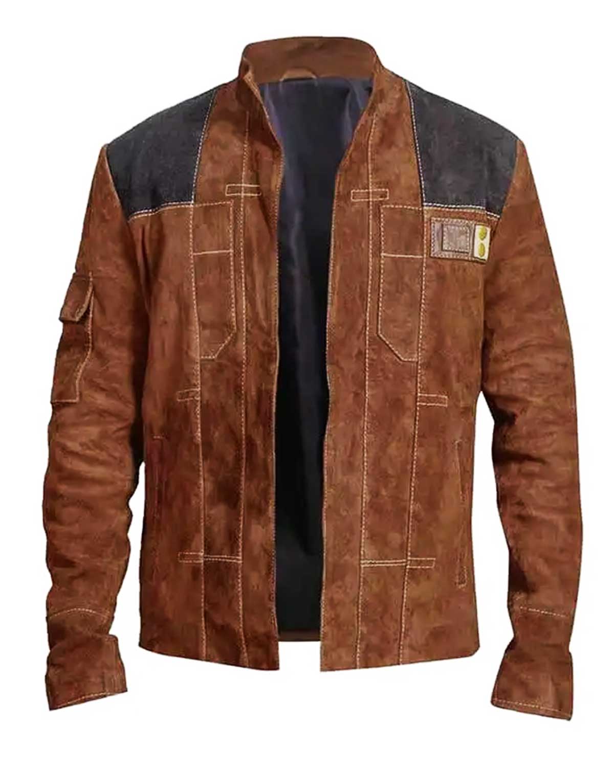 Han Solo Suede Leather Jacket