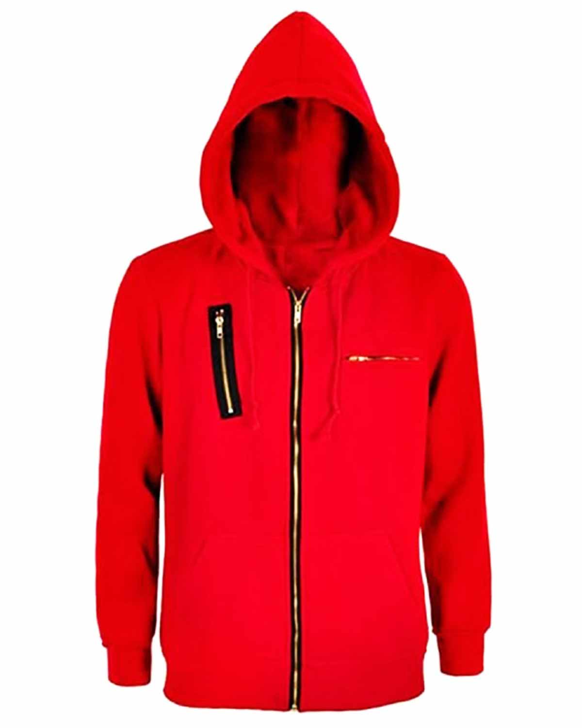 La Casa De Papel Money Heist Red Hoodie