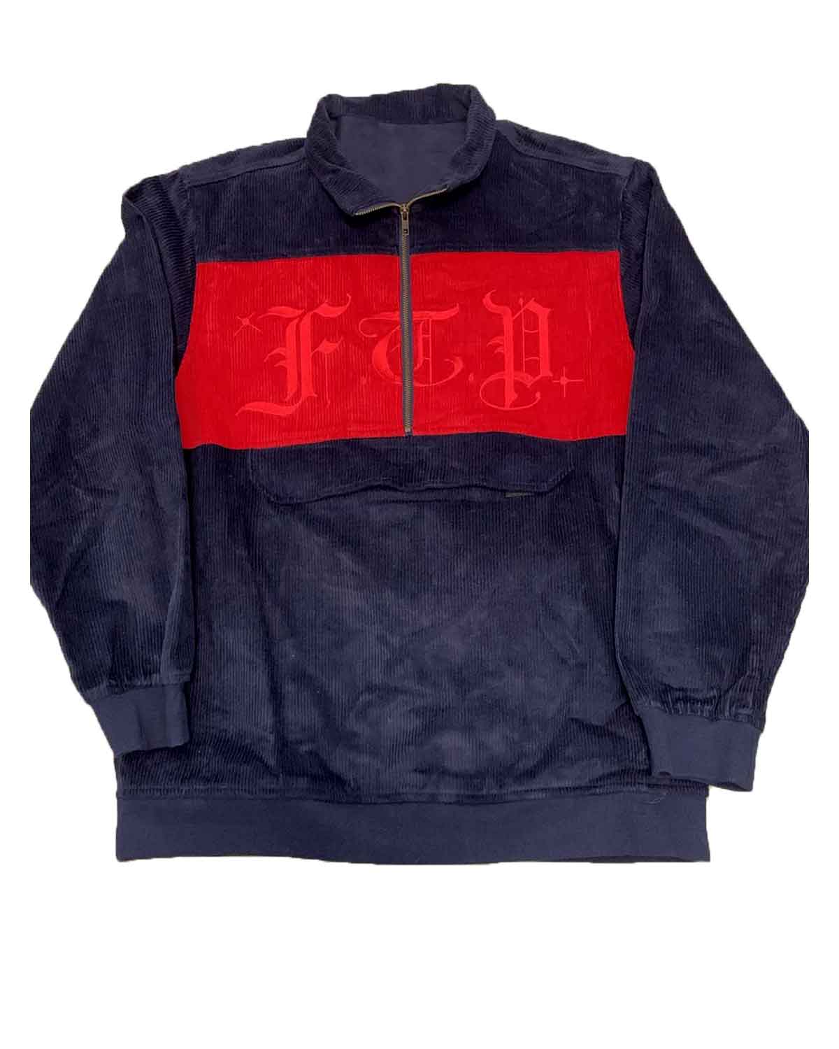 FTP Half-Zip Corduroy Jacket
