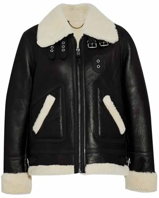 Women's B3 Aviator Shearling Leather Jacket