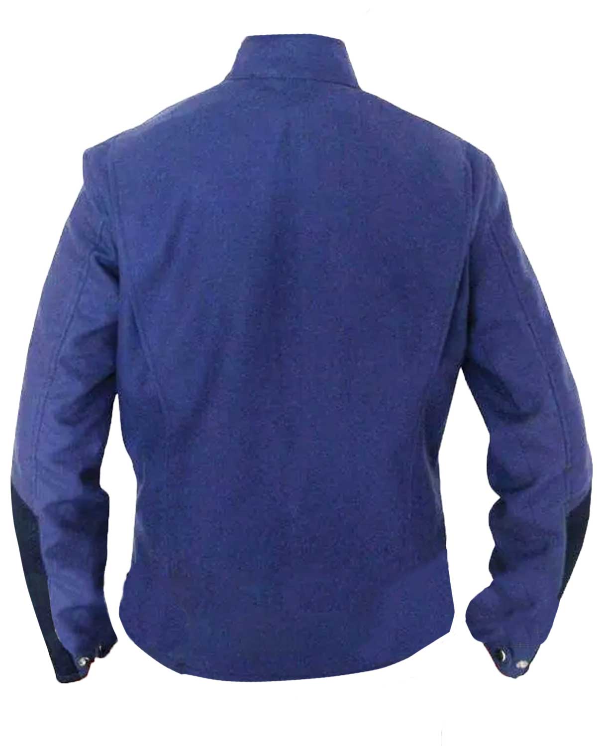 Blue Steve Rogers Captain America Jacket