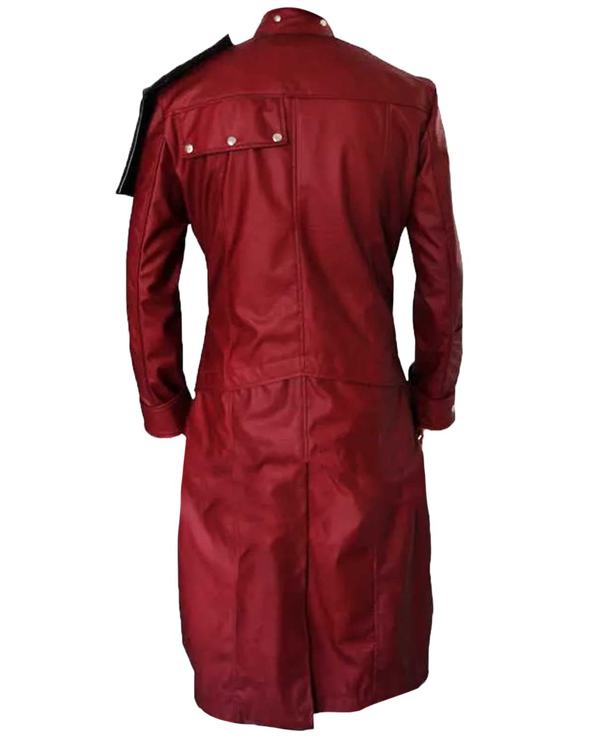 Guardian of the Galaxy Star Lord Brown Leather Coat