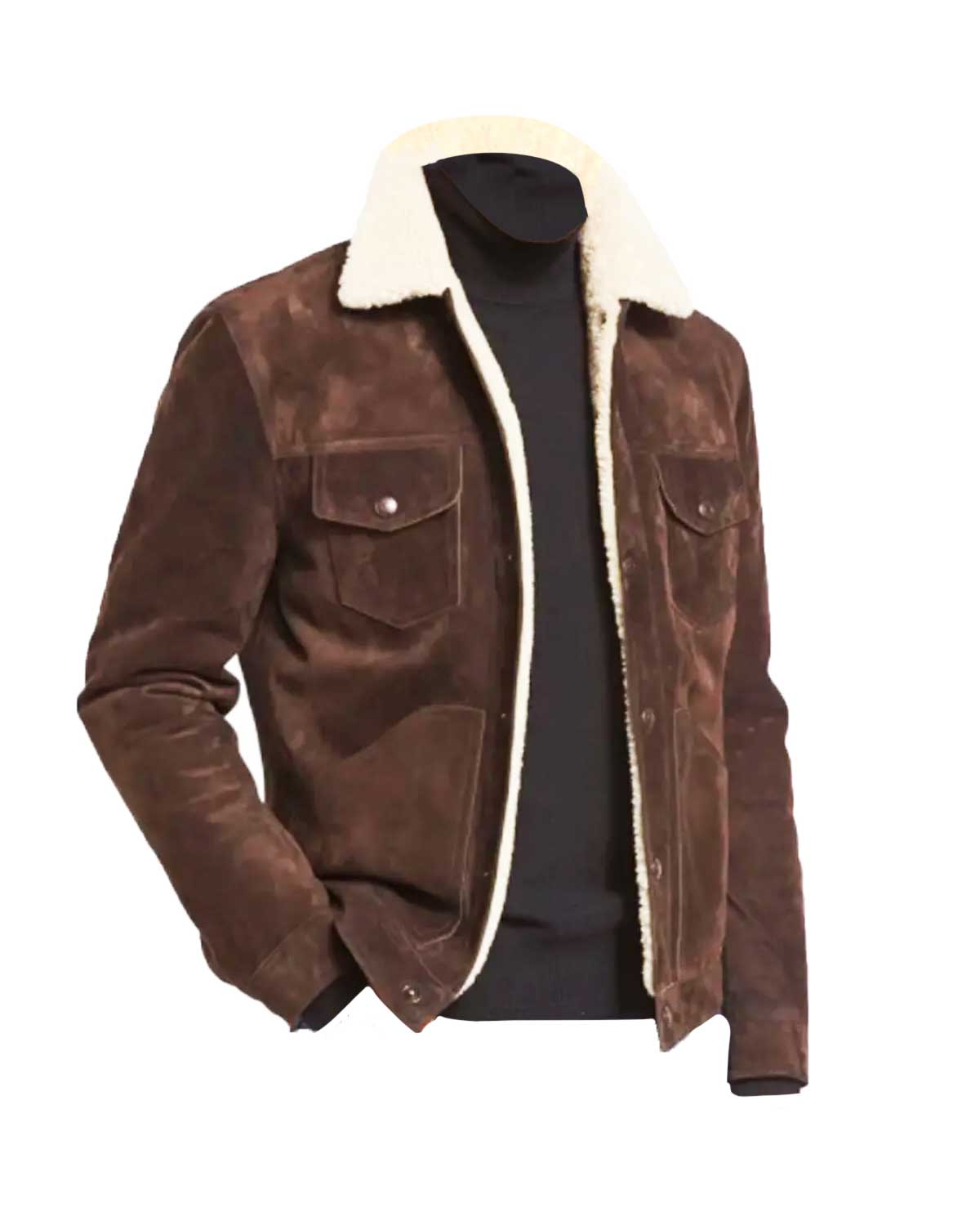 Bruce Springsteen Jeep Ad Suede Leather Jacket