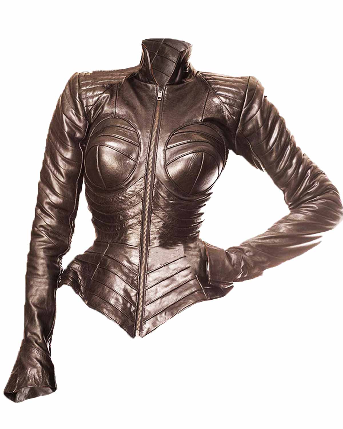 Jessica Camacho The Flash Gypsy Black Leather Jacket