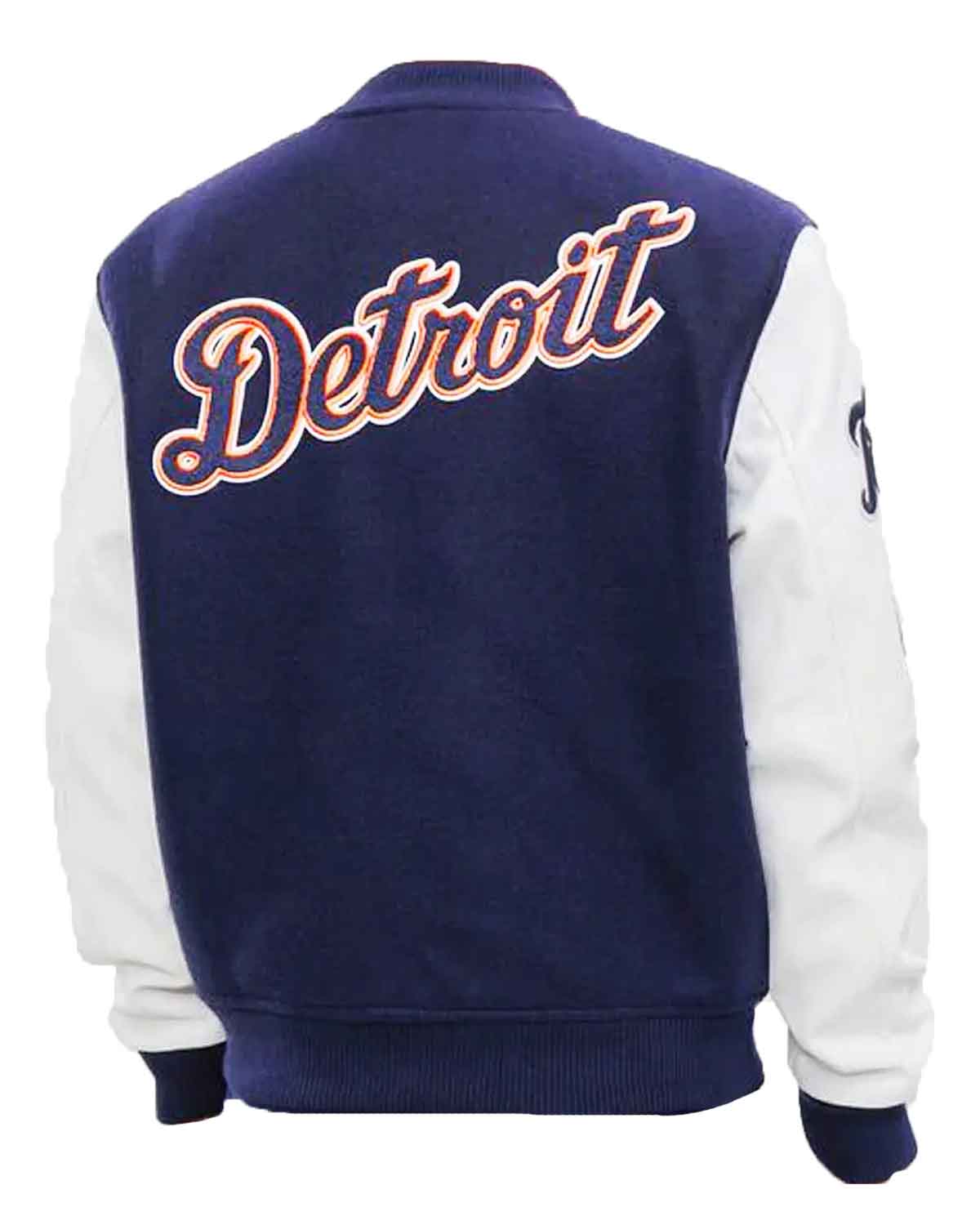 Detroit Tigers Letterman Logo Jacket