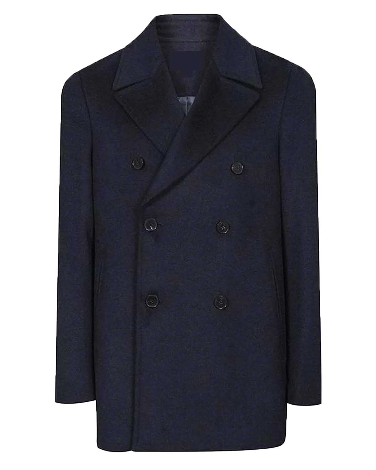 All the Old Knives Chris Pine Wool Peacoat
