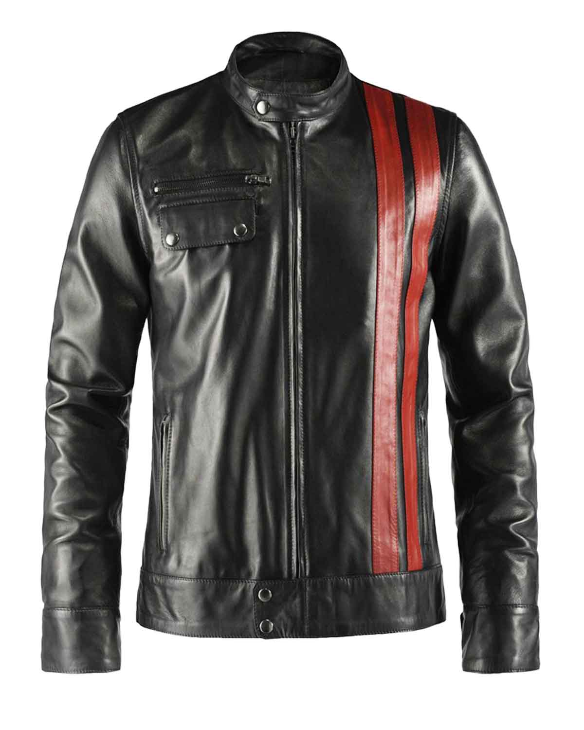 Death Race Frankenstein Biker Leather Jacket